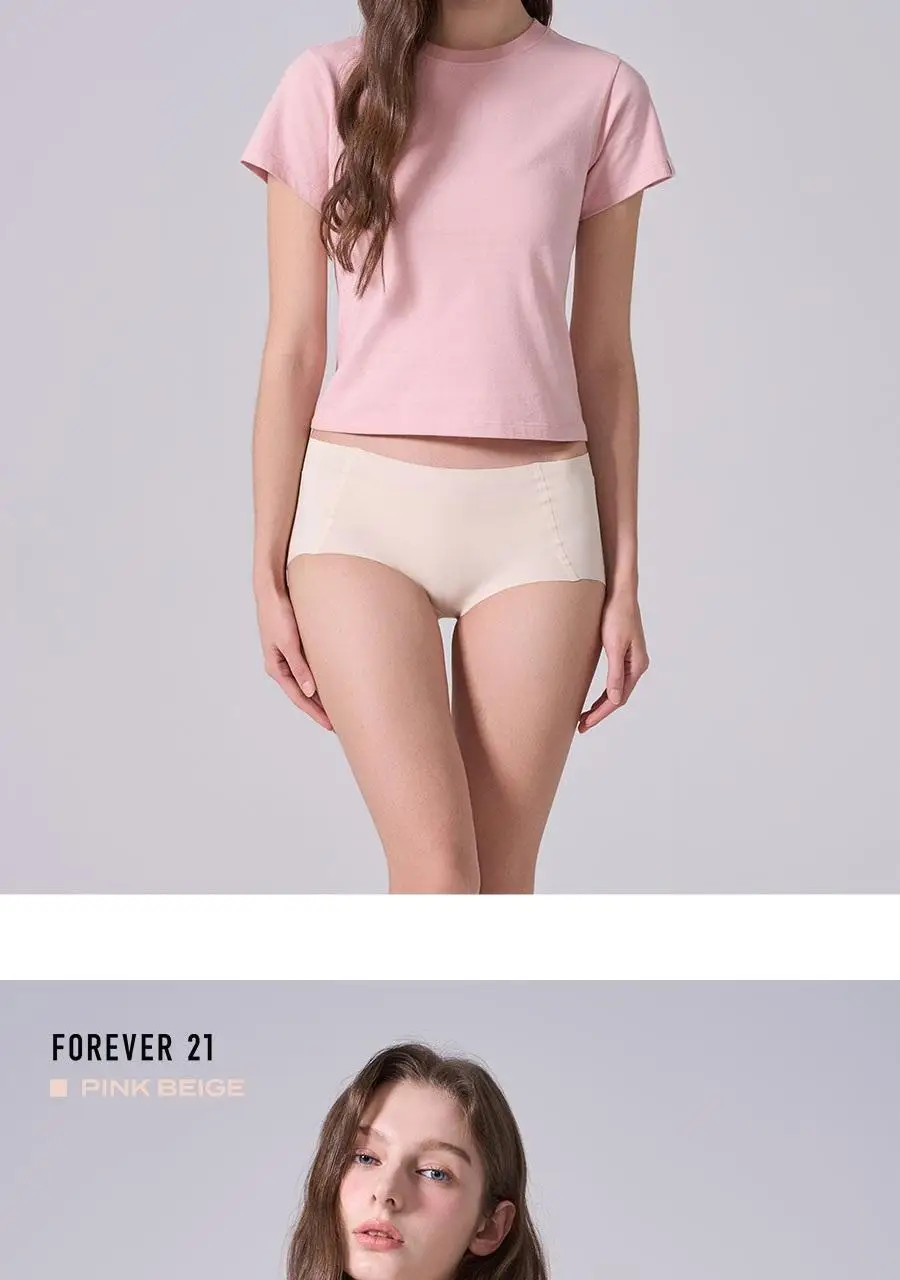 [속옷자국NO] 포에버21 여성 소프트 심리스 팬티 5PACK 기획 (3종 택1) 상세페이지 10